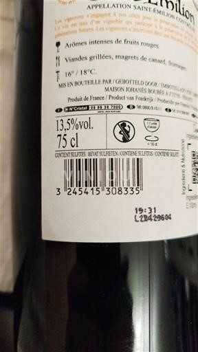 Bordeaux Saint-Émilion Maison Johanès Boubée Niet-geïntegreerd