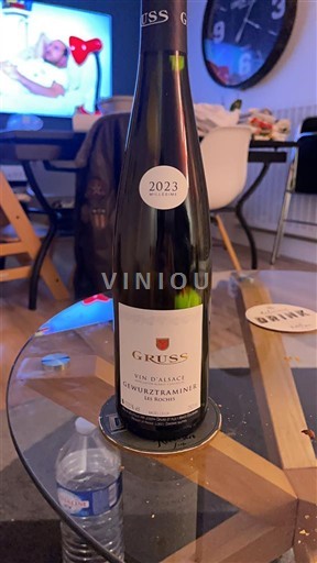 Alsace Gewurztraminer Gruss Les roches 2023