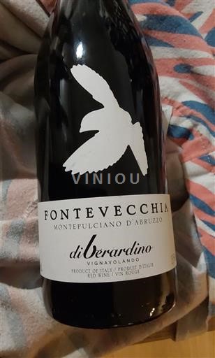 Abruzzes Montepulciano d'Abruzzo Fontevecchia di Berardino Non Millésimé
