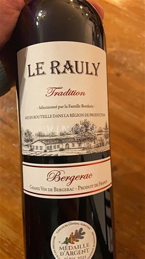 South West Bergerac Le Rauly Tradition 2022