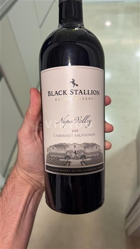 Kalifornialaiset AVA:t Napa Valley Black Stallion Estate Winery Cabernet Sauvignon 2019