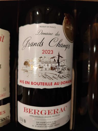 Sydväst Bergerac Domaine S Grands Champs 2023