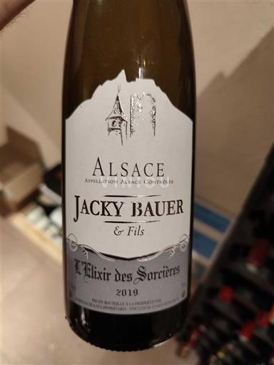 Alsace Jacky Bauer & Fils L'Élixir des Sorciers 2019