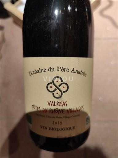 Rhône Valley Unspecified Domaine Père Anatole 2019