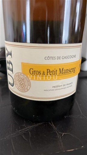 Jugozahod Côtes de Gascogne Domaine Uby Gros & Petit Manseng Neleten.
