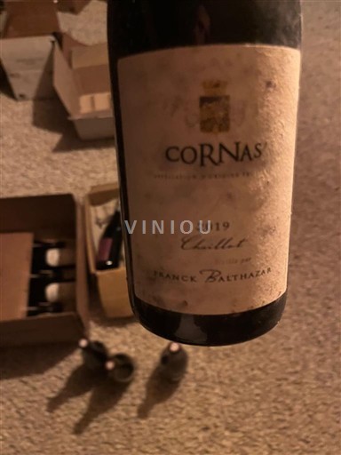Rhônedalen Cornas Franck Balthazar Chaillot 2019