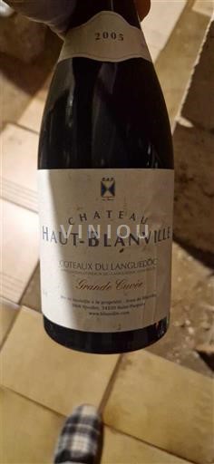 Languedoc Languedoc-ylängöt Château Haut-Blanville Grande 2003