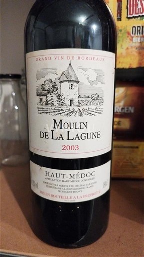 Bordeaux Haut-Médoc Moulin de La Lagune 2003