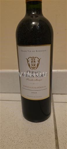 Bordeaux Bordeaux supérieur Château Maison Noble 2020