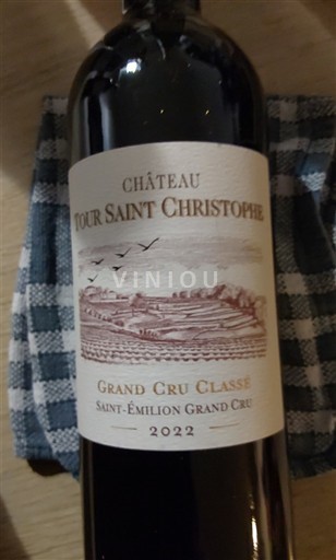 Bordeaux Saint-Émilion Grand Cru Grand Cru Château Tour Saint Christophe 2022