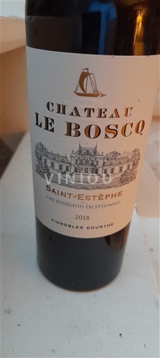 Bordeaux Saint-Estèphe Cru Bourgeois Exceptionnel Château Le Boscq 2018