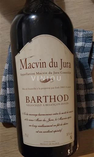 Jura Macvin-du-jura Barthod Non Millésimé