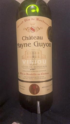 Bordeaux Blaye-Côtes-de-Bordeaux Château Mayne-Guyon 2015