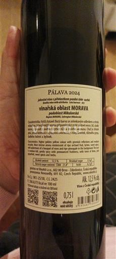 Moravie Mikulovská Folty Vinofol PÁLAVA 2024