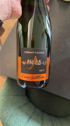 Alsace Crémant d'Alsace RUFF Daniel Guillaume Icke årgångsbetecknad