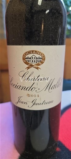 Bordeaux Haut-Médoc Sociando-Mallet 2014