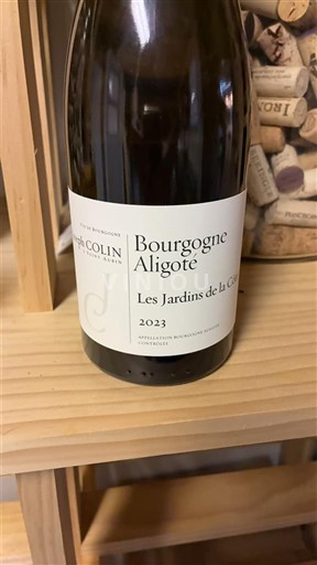 Burgundi Bourgogne Aligoté Joseph Colin Les Jardins de la Côte 2023