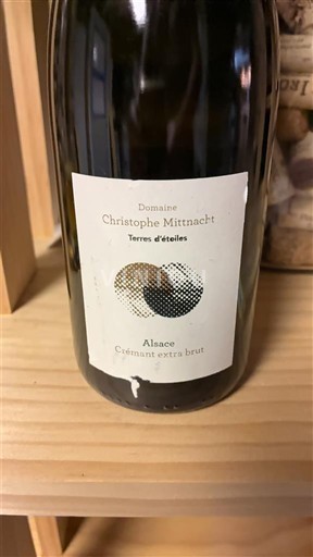Alsace Alsace-kuohuviini Domaine Christophe Mittnacht Terres d'étoiles 2022