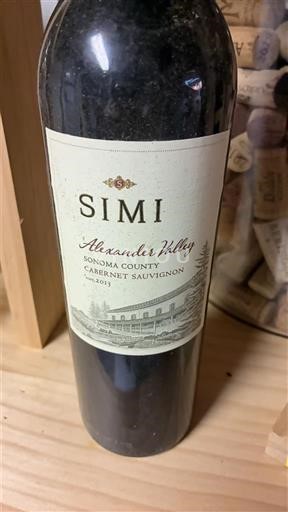 California AVAs Alexander Valley Simi Alexander Valley 2013