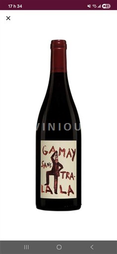Vallée de la Loire Anjou-gamay Domaine La Garrelière Gamay sans tralala 2024