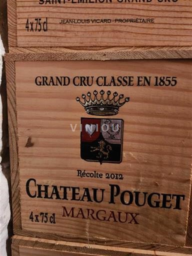 Bordeaux Margaux Grand Cru Château Pouget 2012