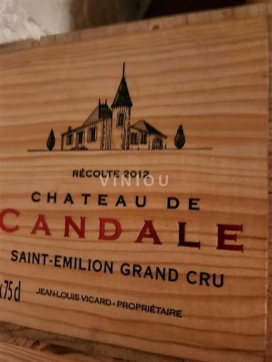 Bordeaux Saint-Émilion Grand Cru Château Candale 2012