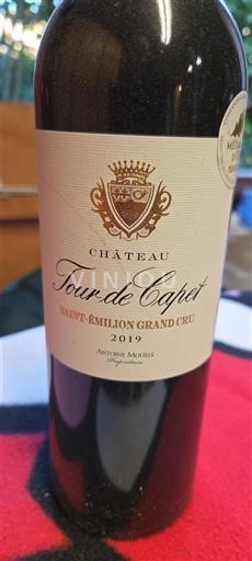 Bordeaux Saint-Émilion Grand Cru Grand Cru Château Tour de Capet 2019