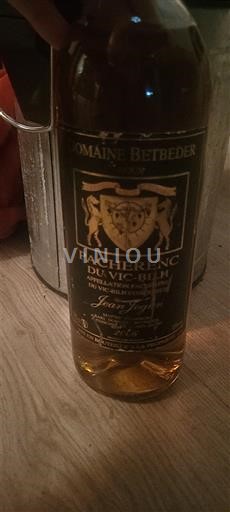 Sud-Ouest Pacherenc-du-vic-bilh Domaine Betbeder 2006