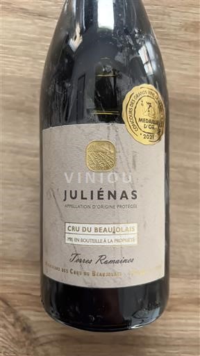 Beaujolais Juliénas Union des Crus du Beaujolais Terres Romaines 2020