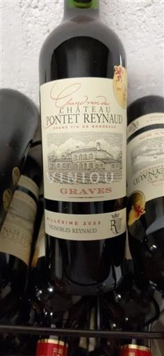 Burdeos Graves Château Pontet Reynaud 2022