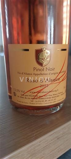 Alsácia Domaine Hertzog Rosé d'Alsace 2023