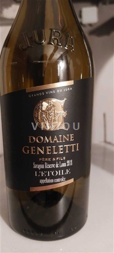 Jura L'Étoile Domaine Geneletti Savagnin Réserve de Limon 2018