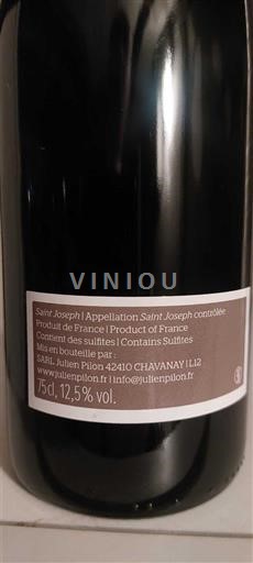 Vale do Ródano Saint-Joseph Julien Pilon 2021