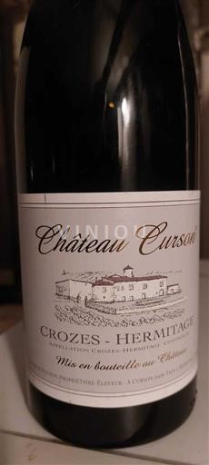 Rhône-dalen Crozes-Hermitage Château Curson 2013