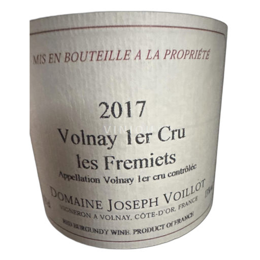 Bourgondië Niet gespecificeerd Domaine Joseph Voillot Les Fremiets 2017