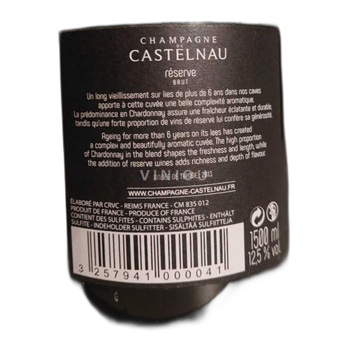 Champanhe Castelnau Réserve 2013