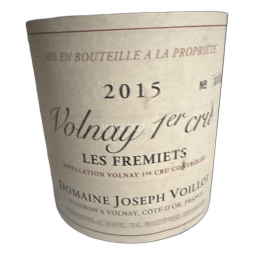 Bourgondië Niet gespecificeerd Domaine Joseph Voillot Les Fremiets 2015