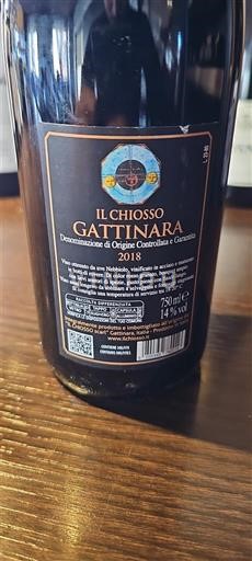 Piemonte Gattinara Il Chiosso 2018