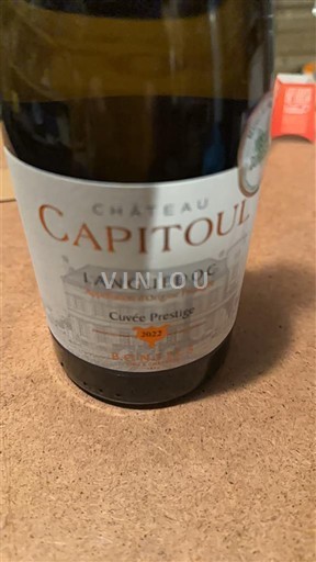 Rượu vang Blanc sec Cuvée Prestige Château Capitoul 2022 Pháp Languedoc AOC