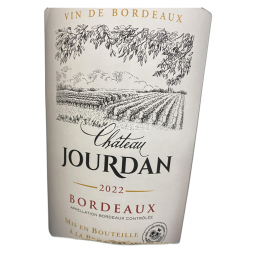 Bordeaux Château Jourdan 2022