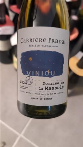 Languedoc và Roussillon Vùng đất Oc Domaine La Massole Carriere Pradal 2024