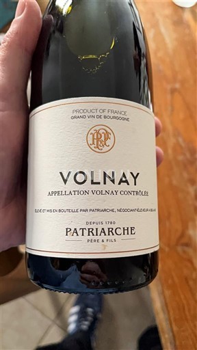 Burgundy Volnay Patriarche Père & Fils 2017
