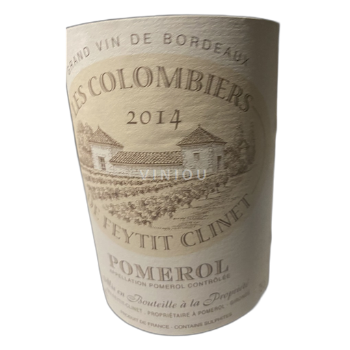 Bordeaux Pomerol Château FEYTIT-CLINET Les Colombiers 2014