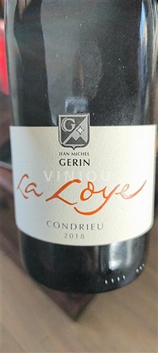 Rhônedalen Condrieu Jean-Michel Gérin La Loye 2018