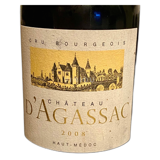 Bordéus Haut-Médoc Château Agassac 2015