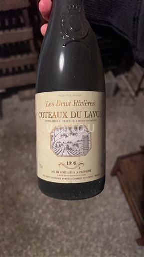 Loirevallei Coteaux du Layon Les Deux Rivières 1998