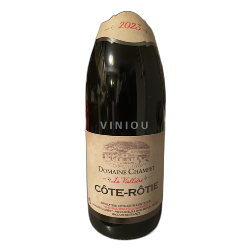 Vallée du Rhône Côte-rôtie Domaine Champet La Viallière Non Millésimé