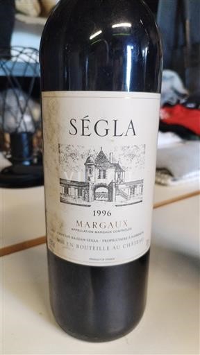 Bordeaux Margaux Grand Cru Château Rauzan-Ségla Ségla 1996