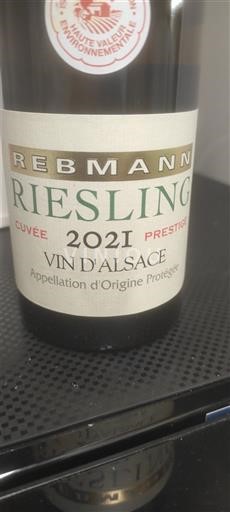 Alsace Rebmann Prestige 2021