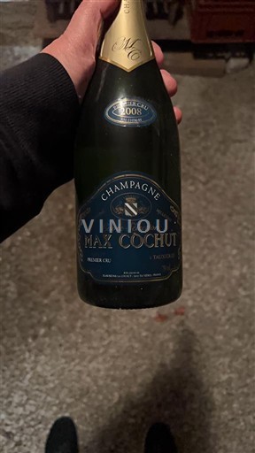 Mousserende vine Blanc brut Max Cochut 2008 Frankrig Champagne Ikke specificeret AOC Premier Cru